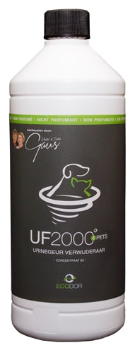 ECODOR UF2000 4PETS URINE ODOR REMOVER 1 TO 5 CONCENTRATE 1 L