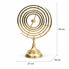 Klassieke Armillairsfeer Decoratie in Gepolijst Goud