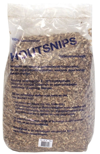 Beech wood chips medium 8 mm 15 kg