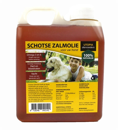 UTOPIA SCHOTSE ZALMOLIE NATUURLIJK 1 LTR
