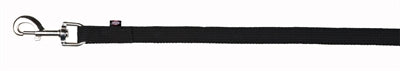 TRIXIE HONDENRIEM LANGE LIJN WEBBING ZWART 20 mm x 15 m