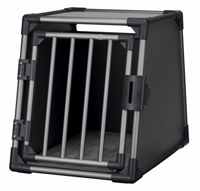 TRIXIE Transport Box Aluminium Graphite M 74 x 55 x 61 cm
