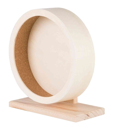 TRIXIE Wooden Exercise Wheel 28 cm