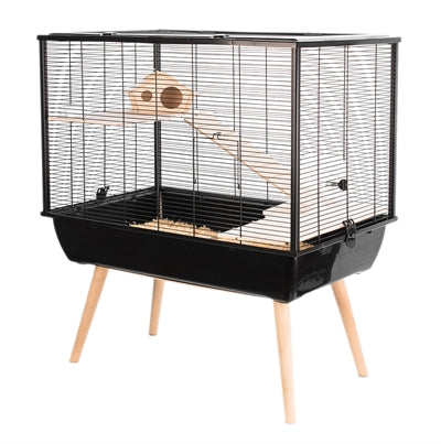 Zolux Rodent Cage Neo Silta Black 78 x 48 x 58 cm