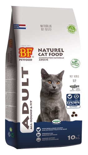 BF Petfood Premium Kwaliteit Kat Adult Fit 10 kg