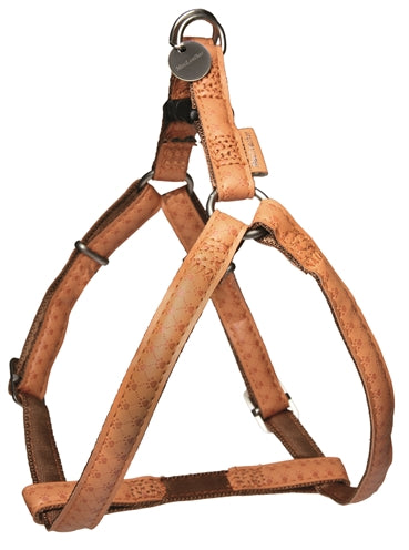 MACLEATHER harness brown 50-75 x 2 cm