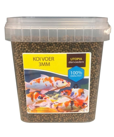 Aliments pour carpes koï 3 mm 1 kg 2,5 L