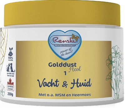 RENSKE GOLDDUST HEAL 1 COAT AND SKIN 250 g