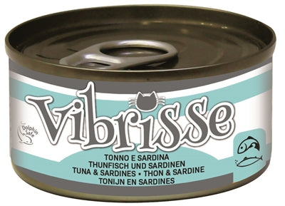 Vibrisse Chat Thon / Sardines 24 x 70 g