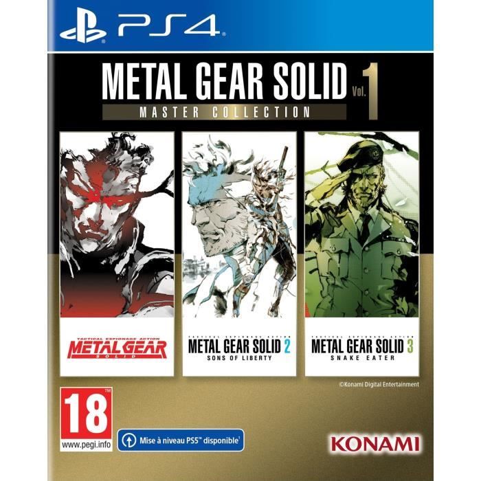 Metal Gear Solid Master Collection Vol. 1 - PS4 game