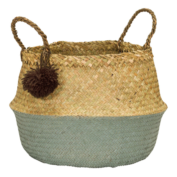 Panier PomPom, taille M, couleur vert d'eau 