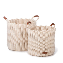 Kidsdepot basket Korbo L - white