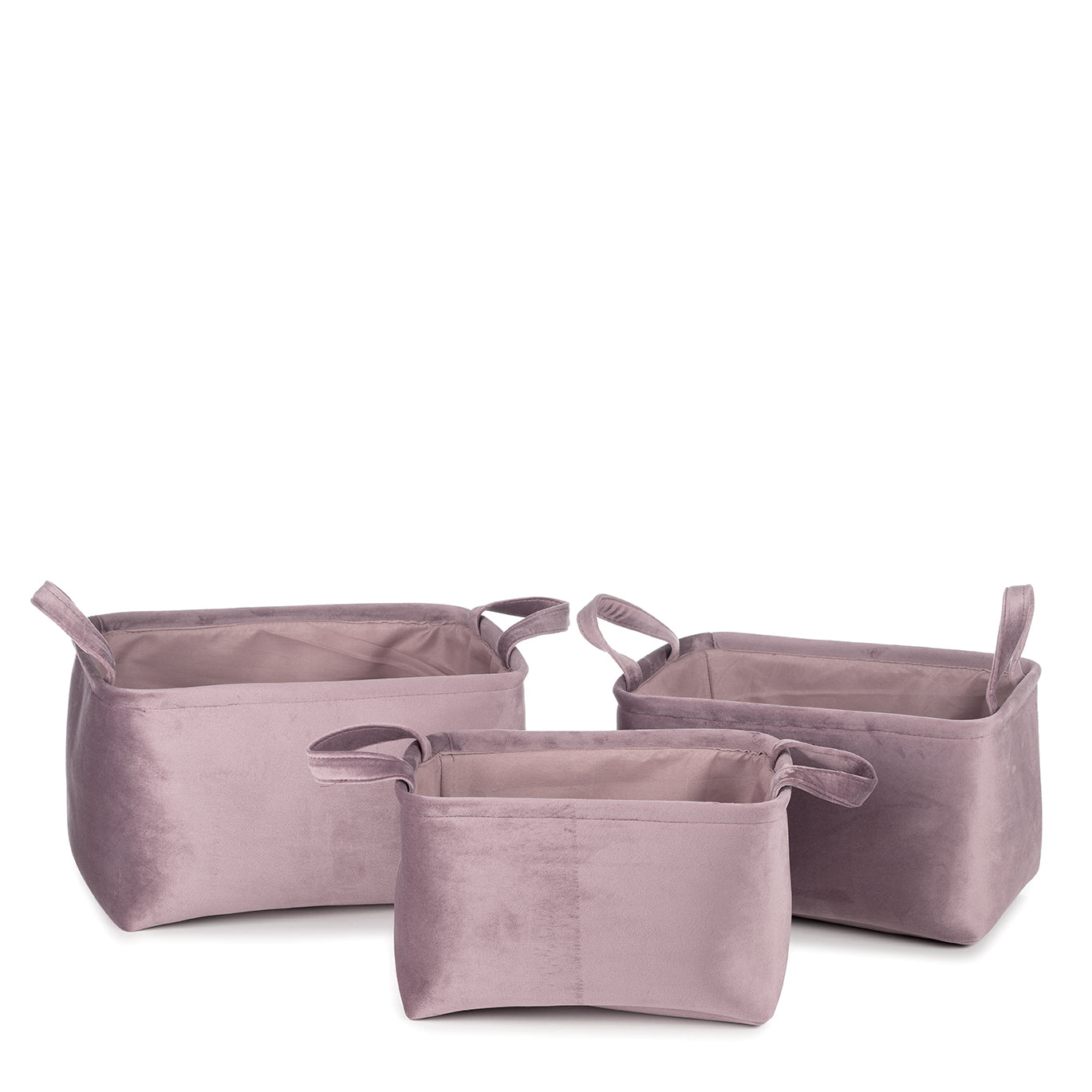 Billie, set of 3 lavender baskets