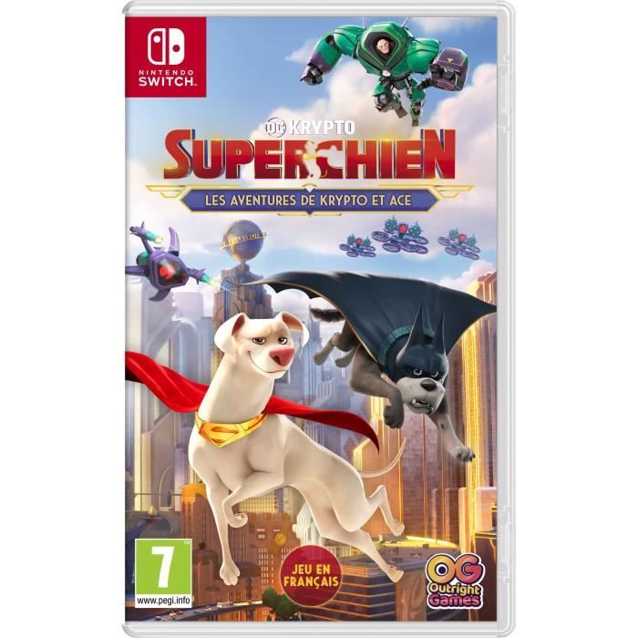 DC Krypto Super-Dog: Adventures of Krypto and Ace Switch Game
