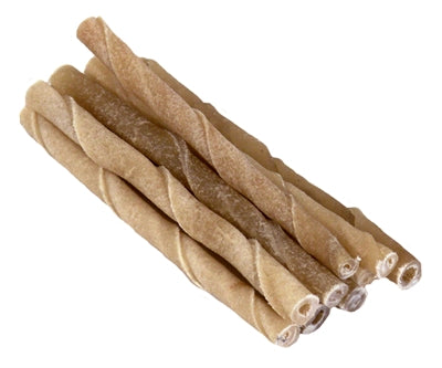PETSNACK Friandises Bâtonnet Torsadé / Bâtonnets Torsadés 5 pouces 12,5 cm 10 mm 50 pièces