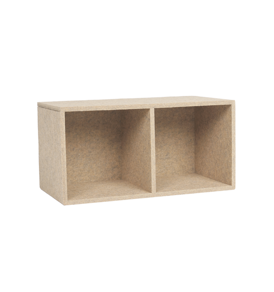 Wall shelf Finn camel