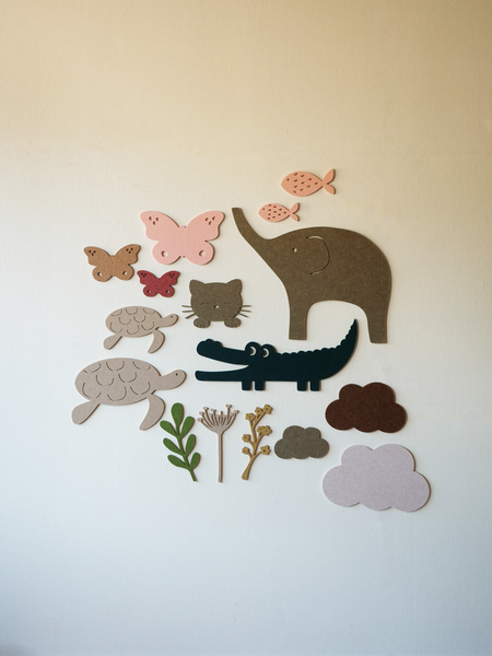 Kidsdepot décoration murale Jumbo - taupe