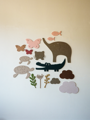 Kidsdepot décoration murale Jumbo - taupe