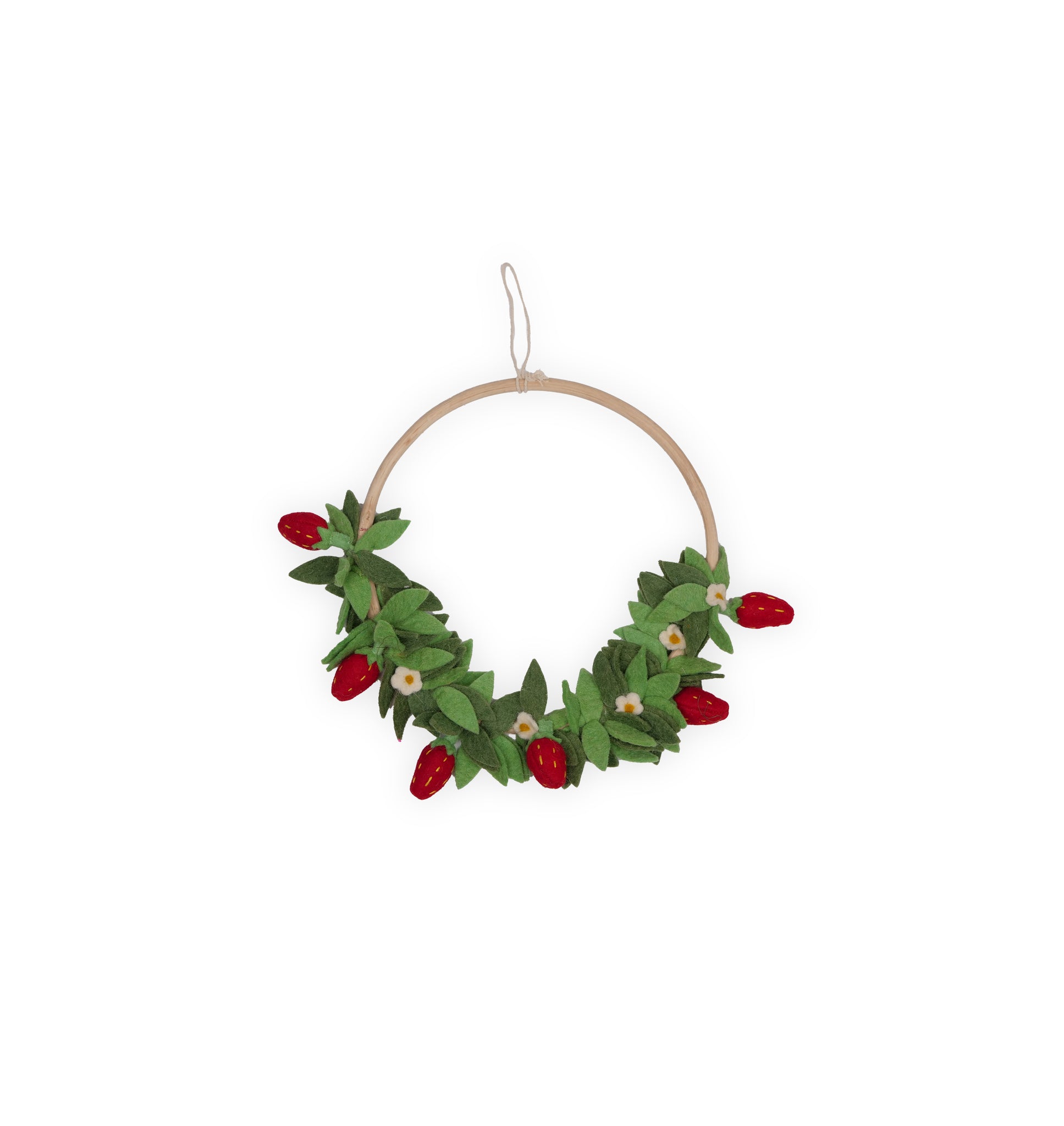 Kidsdepot wreath Flower Hoop Strawberry - red