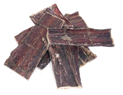 Friandise pour animaux de compagnie lamelles de bœuf 15 cm 1 kg minimum 60 pièces