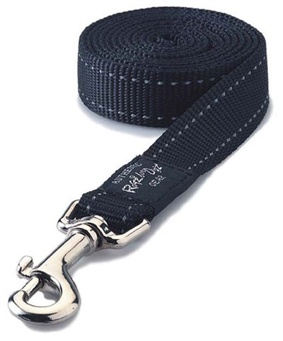 ROGZ FOR DOGS Fanbelt Long Leash Black 20 mm x 1.8 m