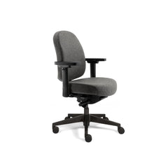 Sit And Move Therapod X Compact Mid Grey - Office Chair Wool Felt Fenice