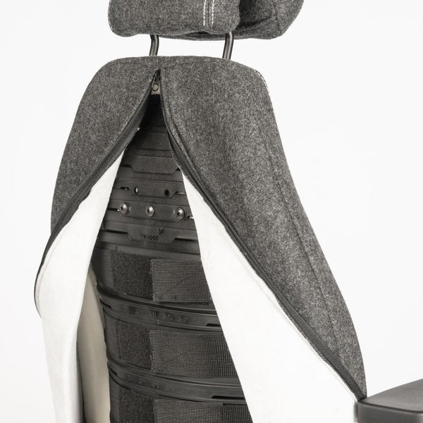 Sit And Move Therapod X Standard Mid Grey - Office Chair Wool Felt Fenice