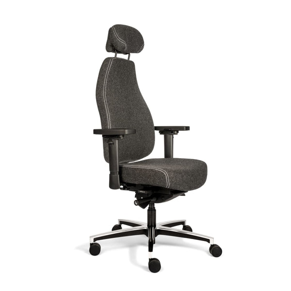 Headrest Dark Grey for Sit And Move Therapod X - Office Chair Fenice Wool Felt