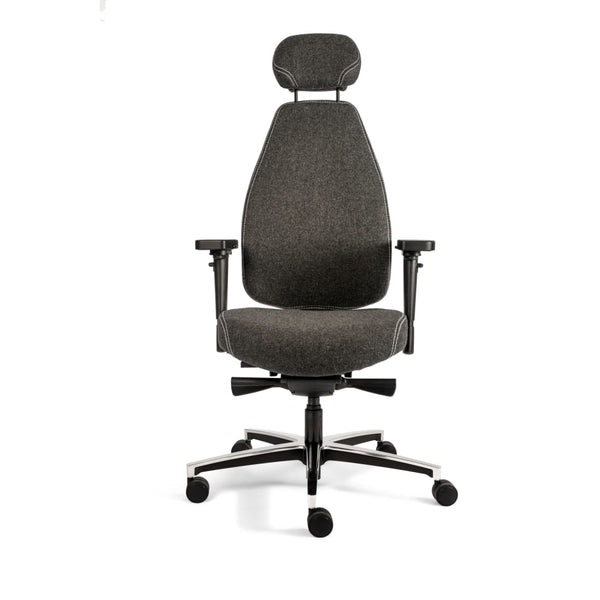 Headrest Dark Grey for Sit And Move Therapod X - Office Chair Fenice Wool Felt