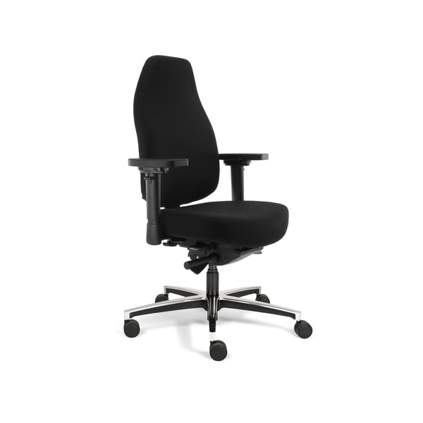 "Sit And Move Therapod X Standard Black - Mirage upholstery office chair"