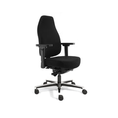 "Sit And Move Therapod X Standard Black - Mirage upholstery office chair"