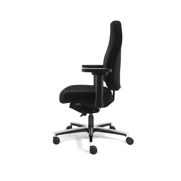 "Sit And Move Therapod X Standard Black - Mirage upholstery office chair"