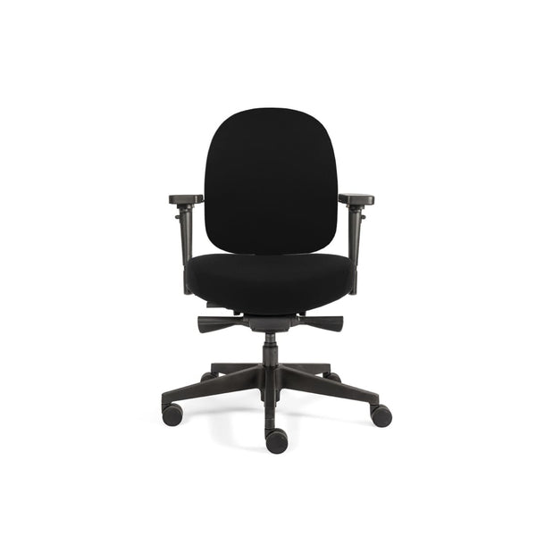 Sit And Move Therapod X Compact Black - Office Chair Wool Felt Fenice
