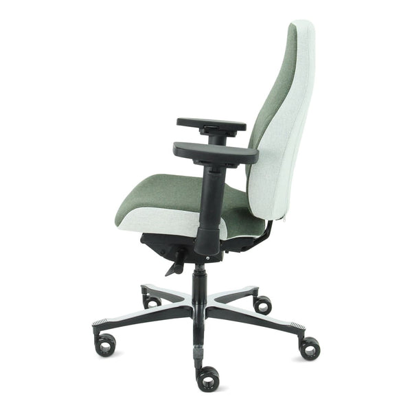 Sit And Move Therapod X2 Olive - Fauteuil de bureau Facet Laine Olive/Gris cendré