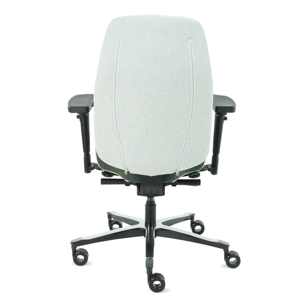 Sit And Move Therapod X2 Olive - Fauteuil de bureau Facet Laine Olive/Gris cendré