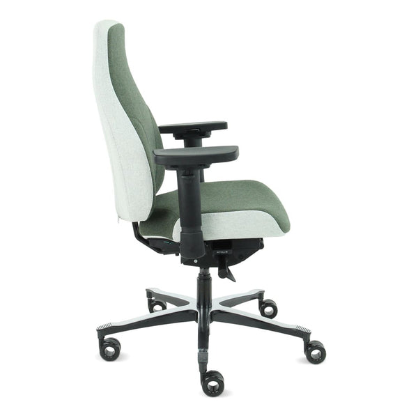 Sit And Move Therapod X2 Olive - Fauteuil de bureau Facet Laine Olive/Gris cendré