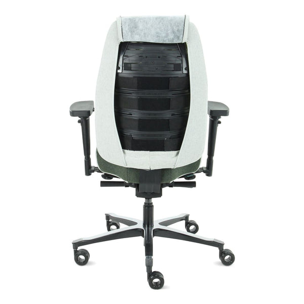 Sit And Move Therapod X2 Olive - Fauteuil de bureau Facet Laine Olive/Gris cendré