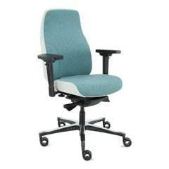 "Chaise de bureau Sit And Move Therapod X2 Azure Facet Wool Azure/Ashgrey"