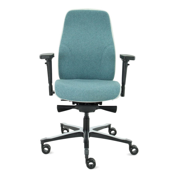 "Chaise de bureau Sit And Move Therapod X2 Azure Facet Wool Azure/Ashgrey"