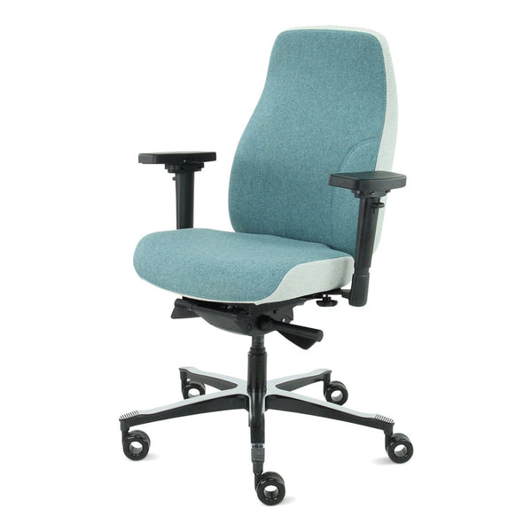 "Chaise de bureau Sit And Move Therapod X2 Azure Facet Wool Azure/Ashgrey"