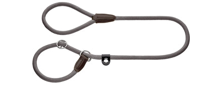 Laisse de récupération HUNTER Freestyle avec stoppeur, gris, 170 x 1 cm