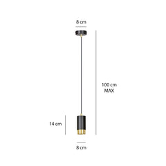 FUMIKO 1 BL/GOLD