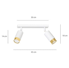 HIRO 2 WH/GOLD