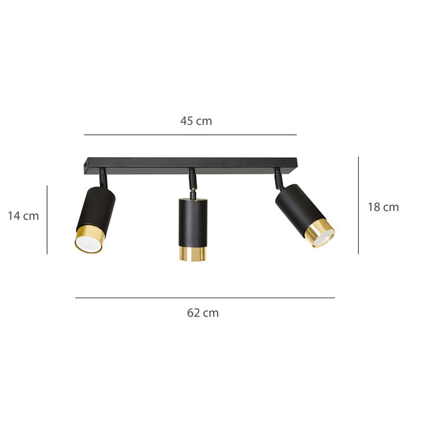 HIRO 3 BL/GOLD
