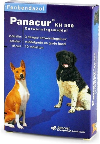 PANACUR DOG / CAT 500 MG 10 TABLETS