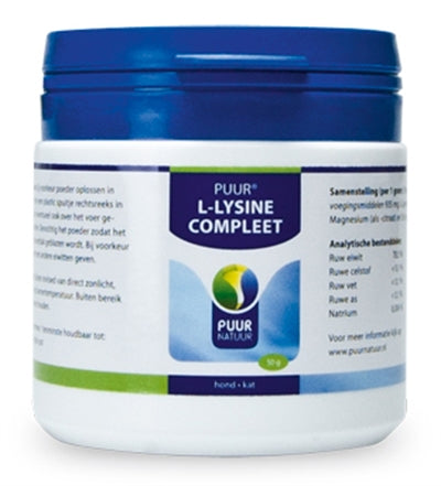 Pure Nature L-lysine for Dogs and Cats 50 g