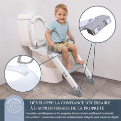 Toilet reducer - DREAMBABY - STEP-UP - Toilet training seat - 2-position adjustable - Aqua
