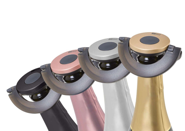 Présentoir de 20 bouchons à champagne Gusto assortis