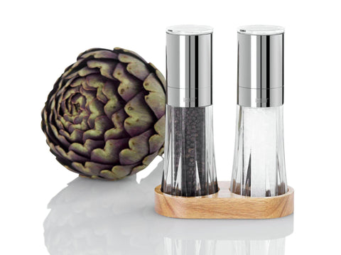 Crystal Salt and Pepper Mill