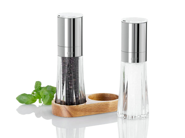 Crystal Salt and Pepper Mill